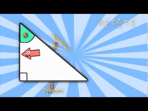 trigonometry - This is a video tutorial on the Trigonometric Ratios, Sine, Cosine and Tangent. This video tutorial will help you remember the trig ratios using the acronym,...