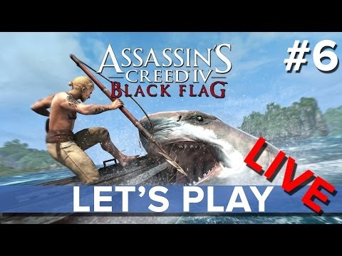 Assassin's Creed 4 - Let's Play Open World #6 LIVE - Eurogamer