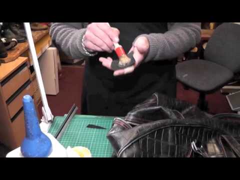 how to patch ripped leather