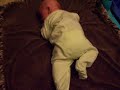 Gordon on his tummy