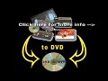 Video to DVD transfer