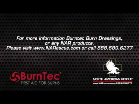 how to treat airbag burns