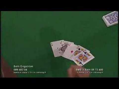 seth - Talang 2008. Final. Seth Engström spelar lite poker med juryn och de får en rejäl överraskning.