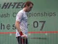 Squash - British National Championships 2007 Squash - British National Championships 2007