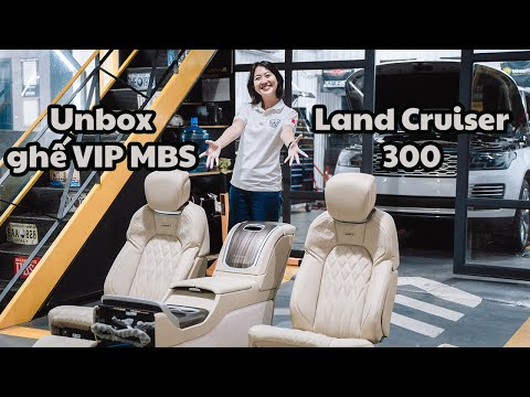 Chi tiết bộ ghế VIP MBS cho Land Cruise 300 | Nâng cấp nội thất