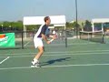 short video of radek stepanek preparing for the nasdaq-100