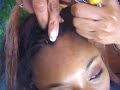 Hair Braiding Techniques : Hair Braiding: Flat-Twist With Hair Added Hair Braiding Techniques : Hair Braiding: Flat-Twist With Hair Added