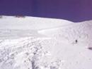 ash falling in val d'isere