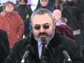 Marian Cozma emlékmű avatás, 2010.02.06