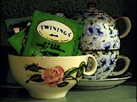 lovelyvirus - Happy New Year! I am recovering from a lovely virus, but thought I would catch up a little while sipping some green tea and cutting out collage images :) Hop...