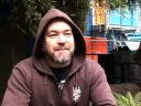 Watch the whole interview on www.faceculture.com . Video interview with Tomas Haake from metalband Meshuggah. FaceCulture spoke to drummer Tomas Haake from Meshuggah about his early drumming years, Rush, learning and rehearsing, different aspects of the ObZen album, the song Bleed, writing lyrics, the song Bleed, the upcoming live DVD and lots more.