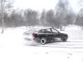 opel in snow
