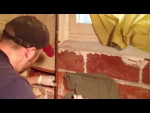 how to patch block wall
