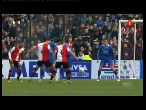 eredivisie - Feyenoord wint de thuiswedstrijd met 3-1 tegen AZ. Doelpunten op naam van Boëtius, Beerens, Clasie en Vilhena. Ook was er nog een rode kaart voor Viergever v...