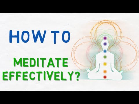 how to meditate effectively for beginners