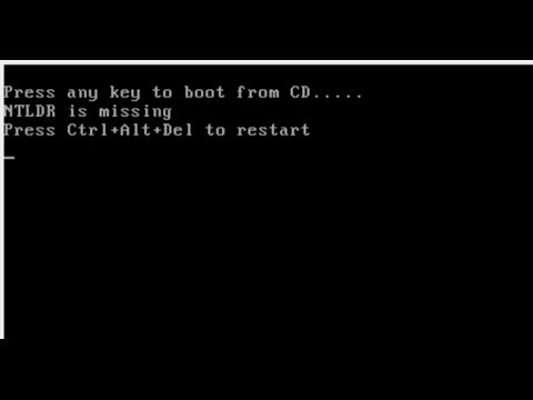 how to repair ntldr missing in windows xp without cd