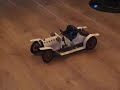 Mamod Steam Car Running Under Live Steam