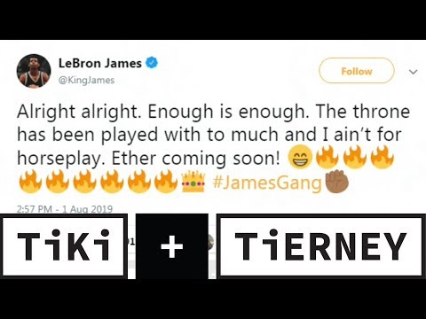 Video: Does LeBron James Even Care About The David Griffin Situation? | Tiki + Tierney