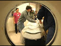 though he had nothing directly to say about his strange
predicament, shem-en-min, priest of the fertility god min, who's resided for a sliver of his existence in a wooden coffin at vassar college, held the rapt attention of a roomful of reporters, academics and medical staff ? modern supplicants ? eager to see and hear the evidence of his life, as filtered through 21st century technology.
egyptologist jonathan elias hopes to compare the results of  this mummy's ct scan with an earlier test done on shep's daddy named
pahat.
