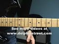 Guitar rhythm style texas rock boogie woogie