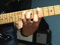 SRV Guitar rhythm style