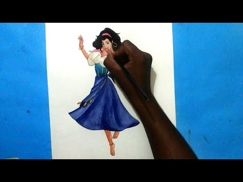 how to draw esmeralda