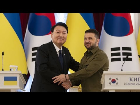 Sdkorea/Ukraine: Prsident Yoon Suk Yeol hat verstrkte militrische und humanitre Untersttzung angeboten