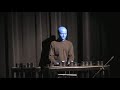 sorry, you might have to turn your volume up to hear it...
i was asked to perform my pvc instrument (based off of blue man group's pvc instrument ;-d) again, but this time in joint school talent showcase called battle of the bands. this is the first time that the two rival schools have ever done a show together, so we weren't sure about what to expect...but i was definitely surprised to find out that only 40ish people showed up!

the reasons why not too many people were there...
-you had to participate in 'community work day' which was this thing where you had to work for four hours and earn 8 dollars an hour totaling up to 32 dollars which would then be donated to our school district.
-for the people who didn't participate in 'community work day' they had to pay 32 dollars to get in!
-most of the people who did participate in 'community work day' either decided not to go or didn't go to the show, but came later for the dance afterwards.

so, you'll see in the video why i had some trouble the end because i rely on audience participation, but it's kind of hard when there's no one there! haha

aside from my performance, the whole show was just a little weird so i'm hoping it'll be better next year.

anyways...i now present to you (drum roll) a new mix on my pvc instrument!