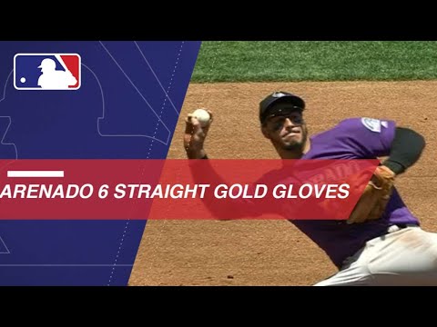 Video: Arenado collects his sixth straight Gold Glove Award