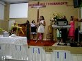 J�ssica cantando Santo espirito(Eyshila)
