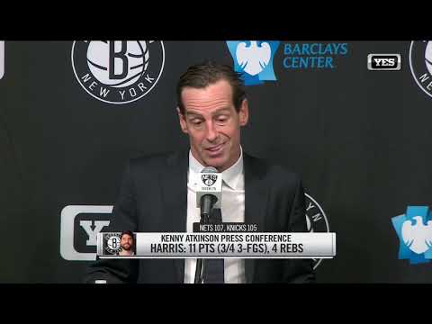 Video: Kenny Atkinson after the Nets 107-105 win over the Knicks