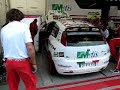 Rally di Sanremo 2007 - Parco assistenza in gara  Abarth