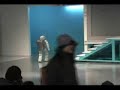 Honda's Asimo Robot buckling on the stairs