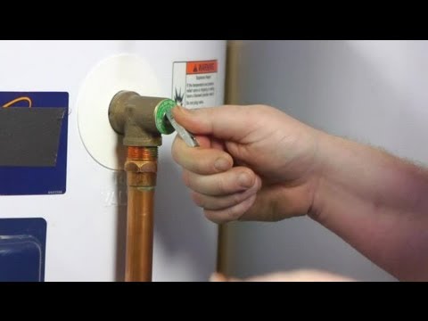 how to cure airlock in hot water system