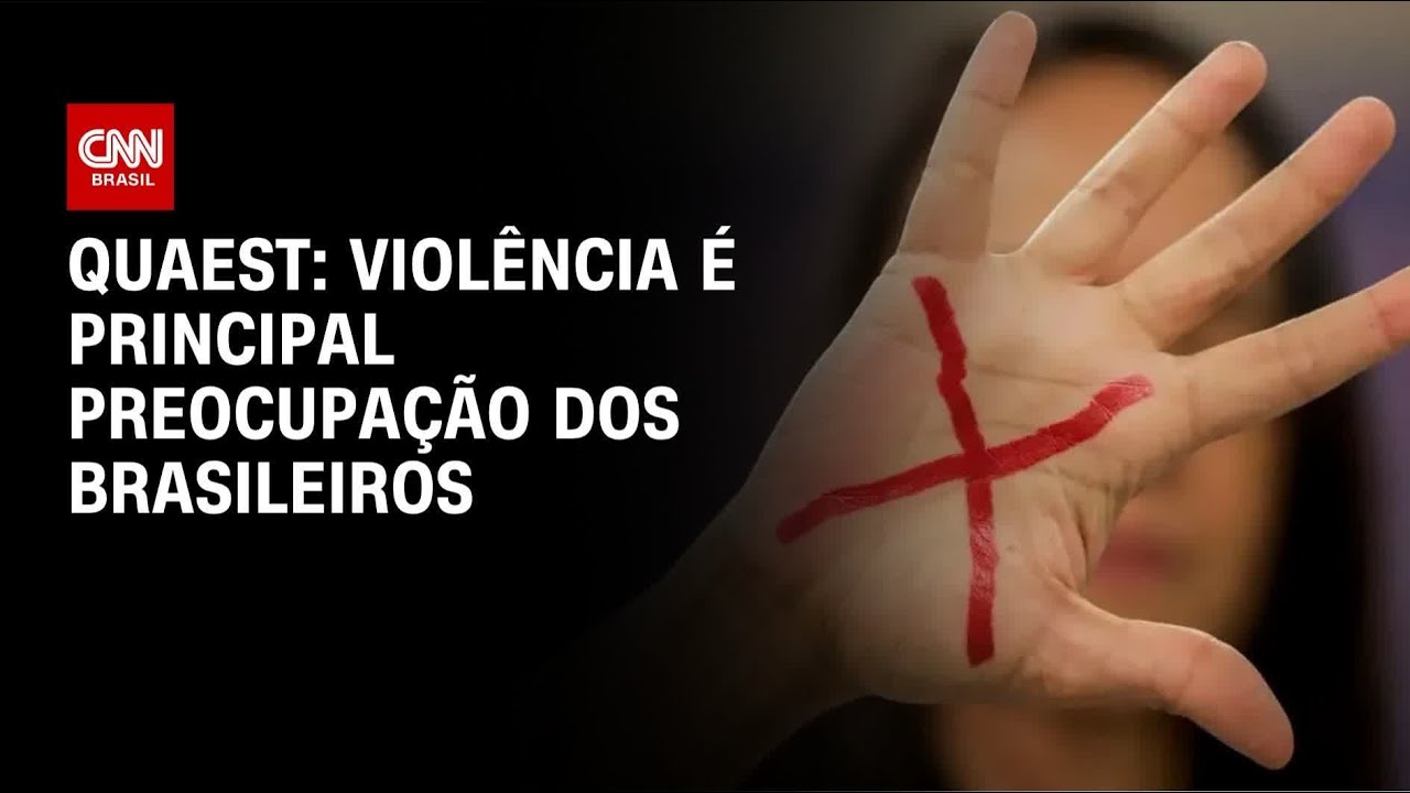Pesquisa Quaest revela que a violência é a principal preocupação dos brasileiros | BASTIDORES CNN