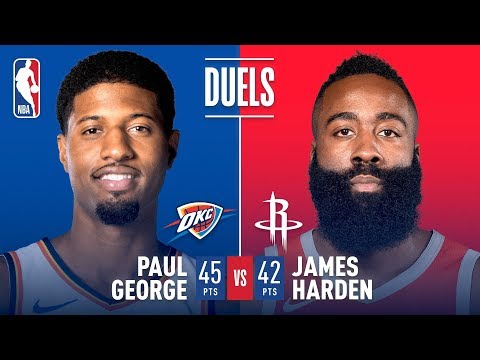 Video: Paul George & James Harden Both Go For 40+ POINTS In Houston | February 9, 2019