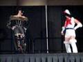 Cosplay Final Fantasy X fight. Moogle vs Lulu