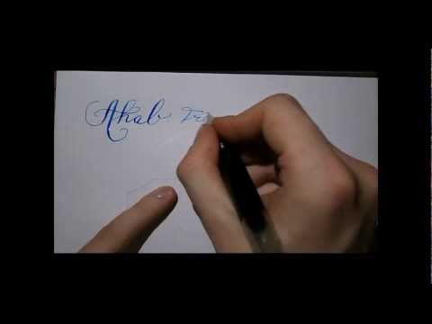 how to practice italic handwriting