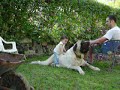 Catalina Badano y Brutus1 Catalina Badano y Brutus1