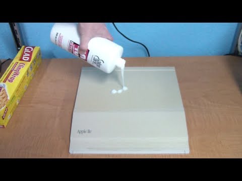 how to whiten sun yellowed plastic