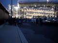 Walking to Alltel for Monday Night Football