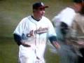 Grady Sizemore Hitting Casey Blake With A Pie In The Face
