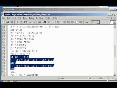 how to perform dft in matlab