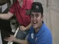 Mix 100.7 Jeff & Frodo Milk a cow at the fair.