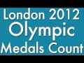 2012 Olympic Medal Count - YouTube