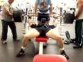 600 lb Bench Press off 4x4 block