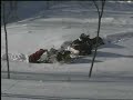 How to get your snowmobile stuck