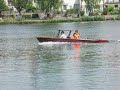 Test eines Elektro-Bootes (5)