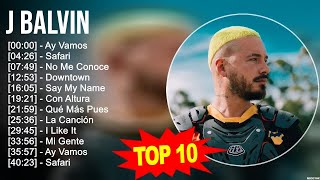 J Balvin Greatest Hits ~ Top 100 Artists To Listen