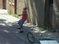 antione falling from the ramp